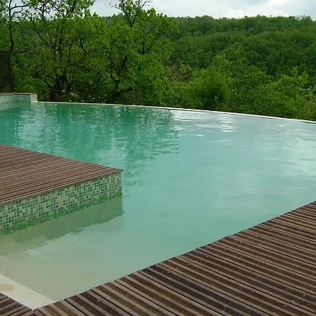 Des Camazets Avec Piscine Ferienhaus Trespoux-Rassiels