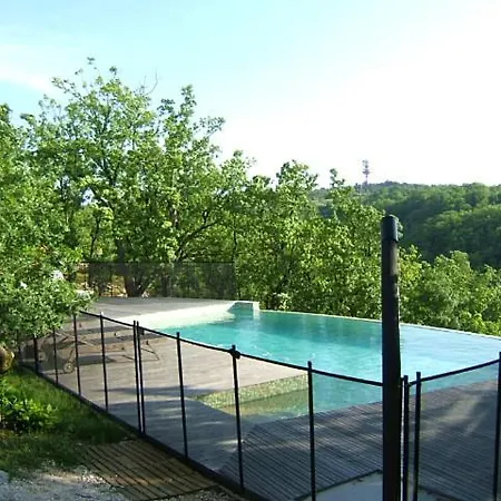 Des Camazets Avec Piscine Ferienhaus *