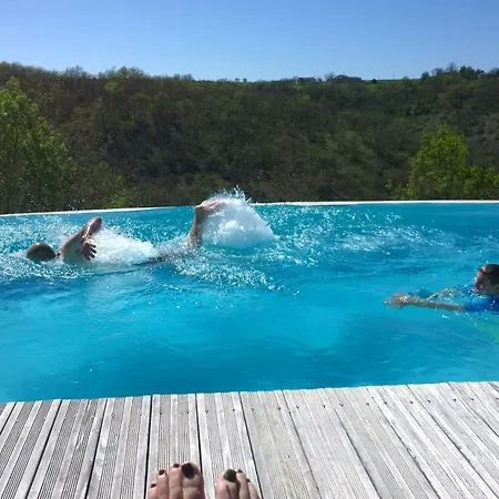 Des Camazets Avec Piscine 別荘 Trespoux-Rassiels