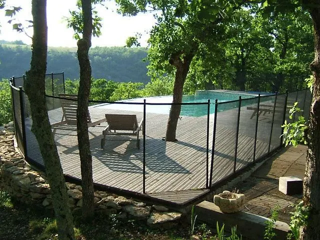 Des Camazets Avec Piscine 펜션 Trespoux-Rassiels