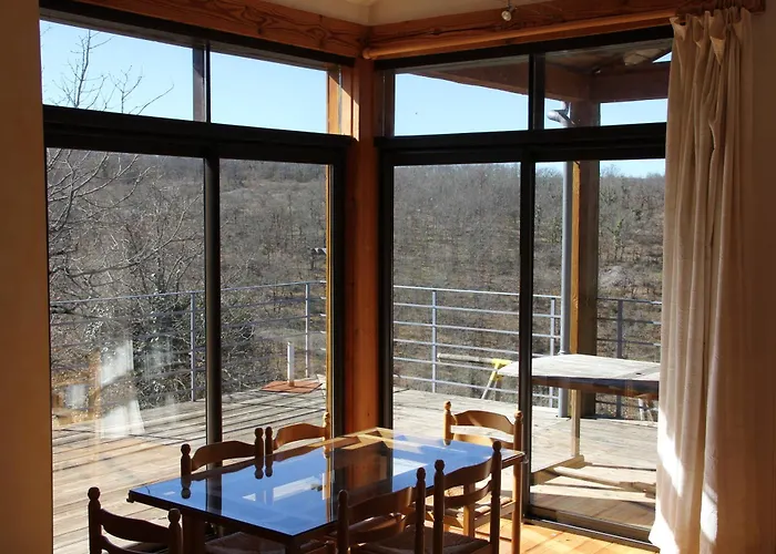 펜션 Des Camazets Avec Piscine